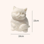 Sumoravibe - Giocattolo Antistress Carino e Morbido Squishy a Forma di Gatto