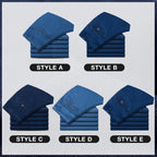 Sumoravibe - Jeans straight fit a vita alta da uomo