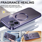 Sumoravibe - Magnetico Pieghevole Supporto Aromaterapia Custodia Per Telefono Per iPhone 14/13 Serie