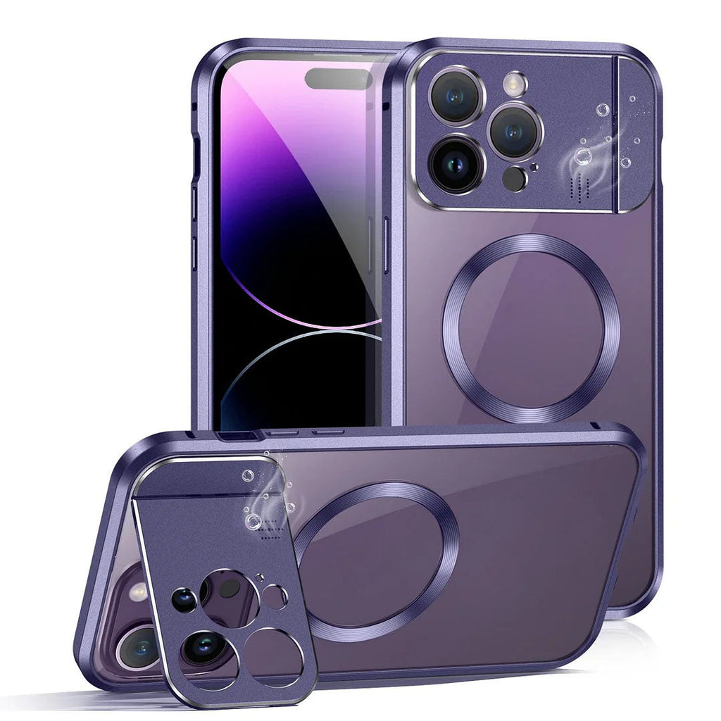 Sumoravibe - Magnetico Pieghevole Supporto Aromaterapia Custodia Per Telefono Per iPhone 14/13 Serie