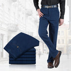 Sumoravibe - Jeans straight fit a vita alta da uomo