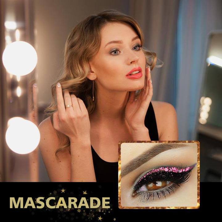 Sumoravibe - Adesivi riutilizzabili per eyeliner e ciglia