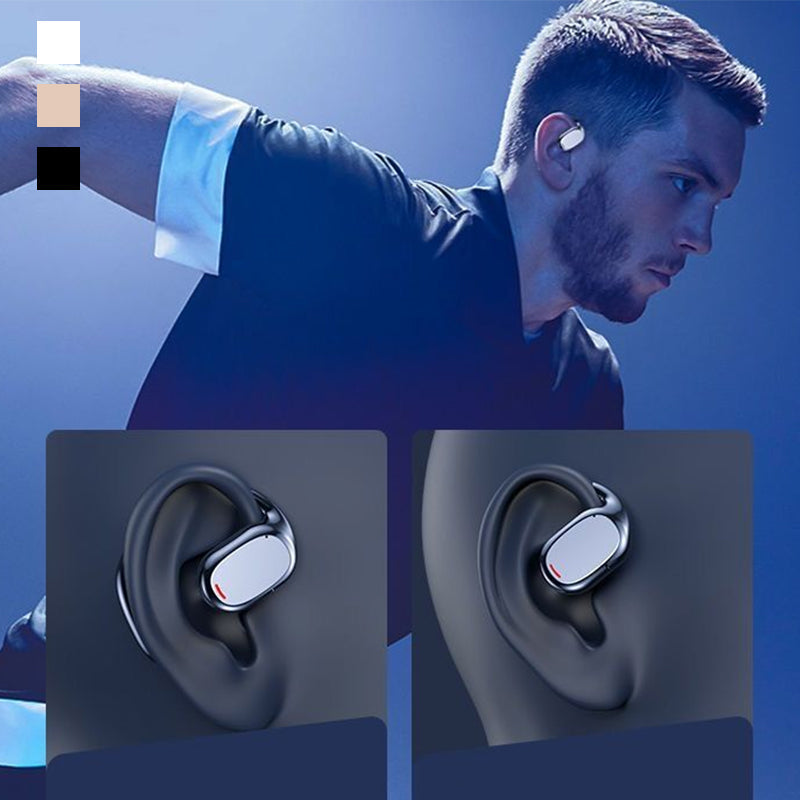 Sumoravibe - Auricolare Bluetooth senza fili da appendere all'orecchio