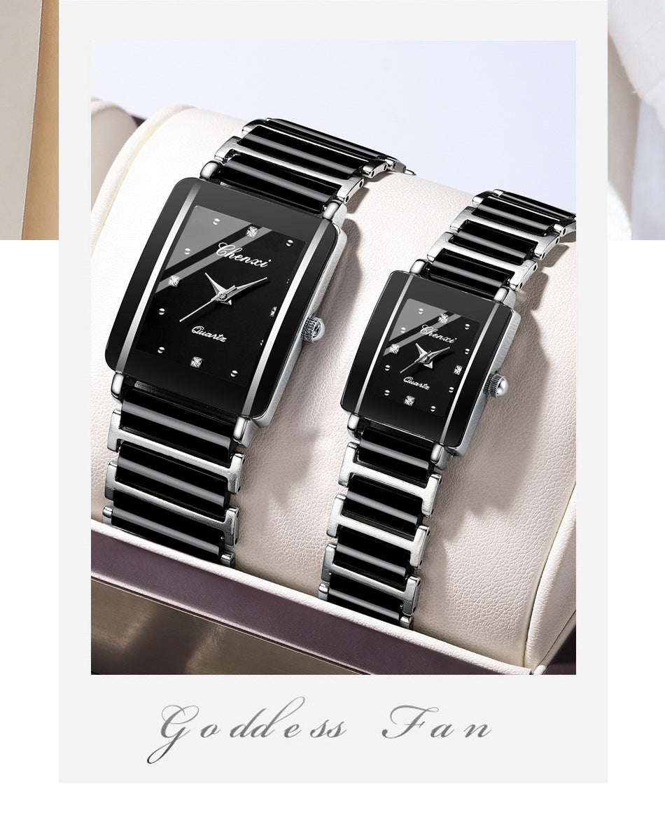 Sumoravibe - Moda Casual Versatile Orologio quadrato