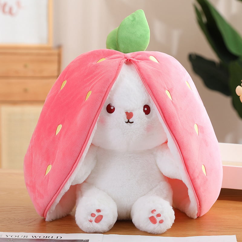 Sumoravibe - Peluche con Coniglietto di Fragola per Pasqua
