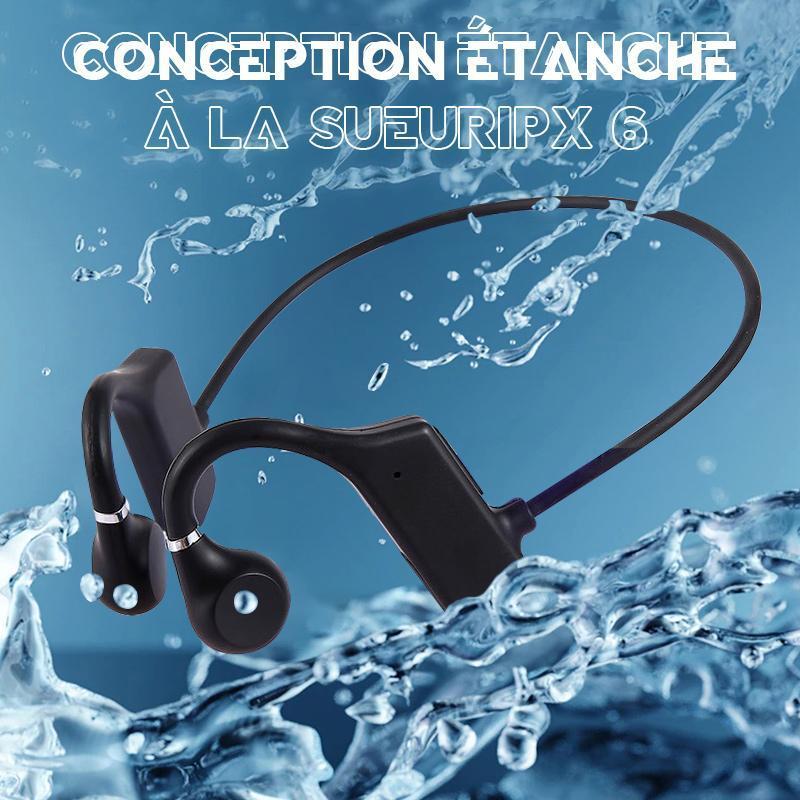 Sumoravibe - Cuffie a conduzione ossea Bluetooth