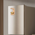Sumoravibe - Campanello Eolico Magnetico in Legno - Campanello e Decorazione per Porta