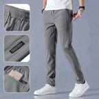 Sumoravibe - Pantaloni da Uomo Elastico Asciugatura Rapida