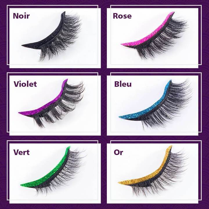 Sumoravibe - Adesivi riutilizzabili per eyeliner e ciglia