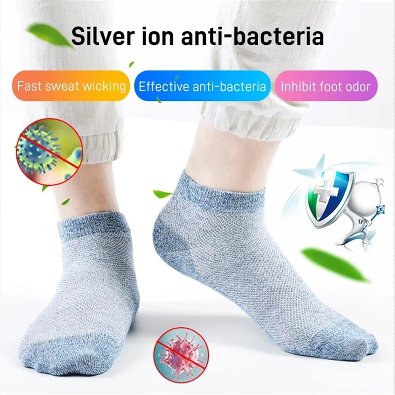Sumoravibe - Calzini deodoranti antibatterici traspiranti da uomo