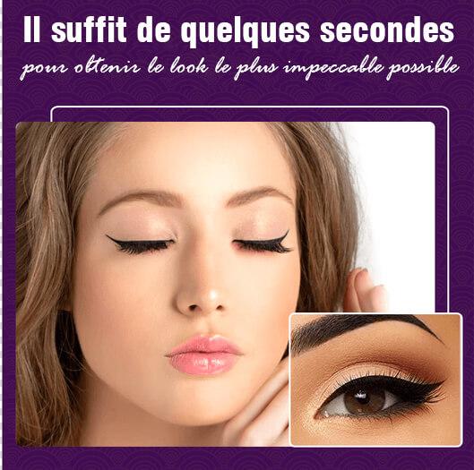 Sumoravibe - Adesivi riutilizzabili per eyeliner e ciglia
