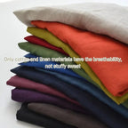 Sumoravibe - Camicia ampia casual in cotone di lino fatta a mano in stile giapponese (? Acquista 2 automatici con uno sconto del 10% e spedizione gratuita?)