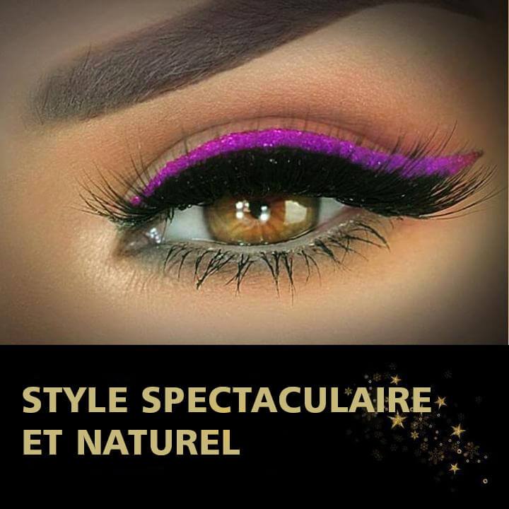 Sumoravibe - Adesivi riutilizzabili per eyeliner e ciglia