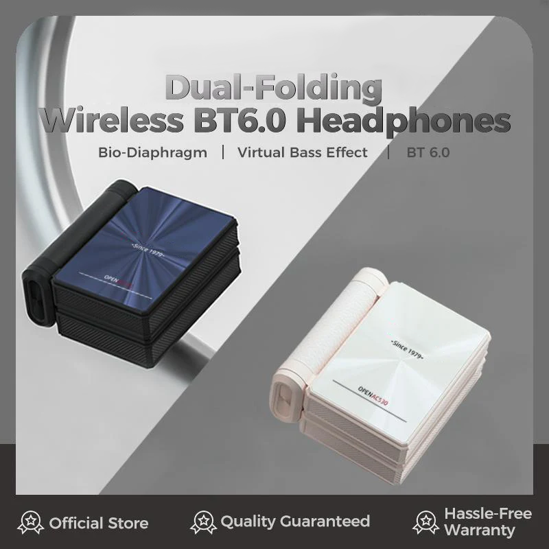 Sumoravibe - Offerta a tempo limitato: 50% di sconto ✨ Cuffie wireless con cancellazione del rumore con Bluetooth 6.0 🥤, durata della batteria estremamente lunga di 145 ore 🥳, certificazione IPX5 per lo sport 🚲