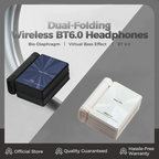 Sumoravibe - Offerta a tempo limitato: 50% di sconto ✨ Cuffie wireless con cancellazione del rumore con Bluetooth 6.0 🥤, durata della batteria estremamente lunga di 145 ore 🥳, certificazione IPX5 per lo sport 🚲
