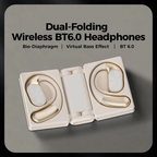 Sumoravibe - Offerta a tempo limitato: 50% di sconto ✨ Cuffie wireless con cancellazione del rumore con Bluetooth 6.0 🥤, durata della batteria estremamente lunga di 145 ore 🥳, certificazione IPX5 per lo sport 🚲
