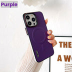 Sumoravibe - Custodia magnetica in pelle per la serie iPhone