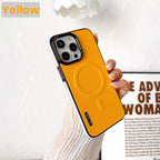 Sumoravibe - Custodia magnetica in pelle per la serie iPhone