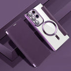 Sumoravibe - Custodia per telefono cellulare Flip in pelle PU con texture per Samsung