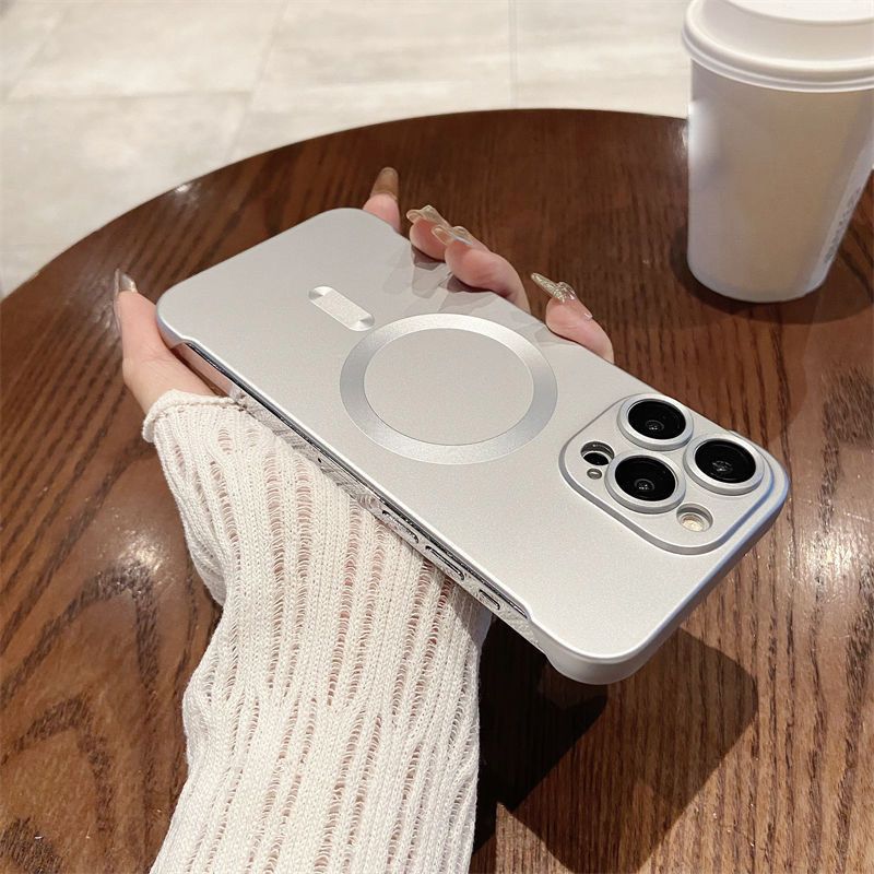 Sumoravibe - Custodia Sottile Senza Cornice Magnetica per iPhone