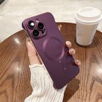 Sumoravibe - Custodia Sottile Senza Cornice Magnetica per iPhone