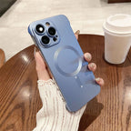 Sumoravibe - Custodia Sottile Senza Cornice Magnetica per iPhone