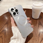 Sumoravibe - Custodia Sottile Senza Cornice Magnetica per iPhone