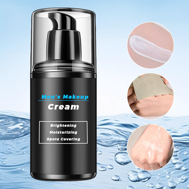 Sumoravibe - Crema di trucco per uomini per schiarire, idratare e coprire le macchie