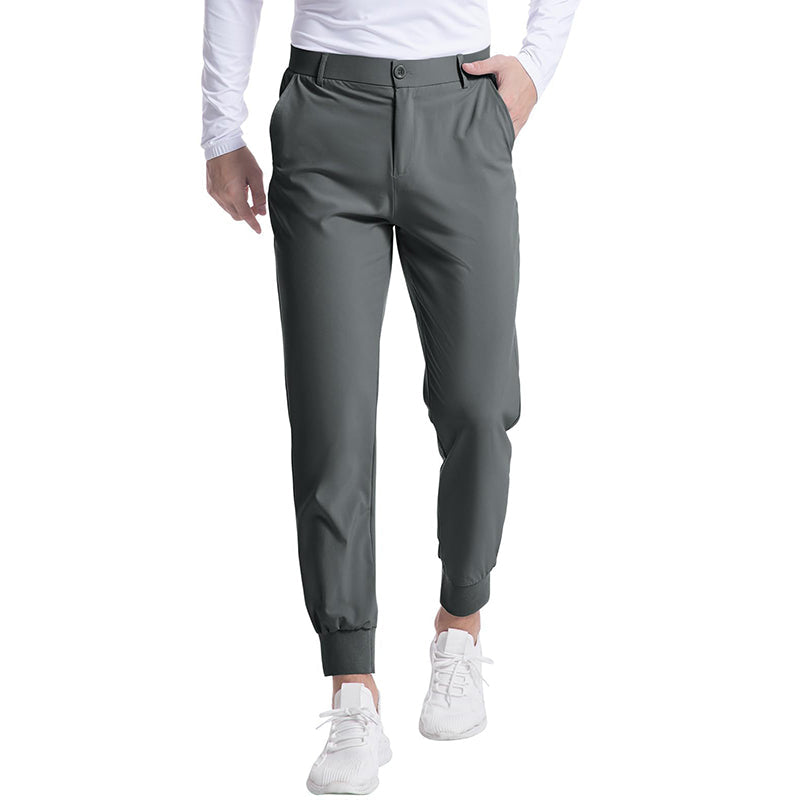 Sumoravibe - ?Jusqu'à 49 % de réduction?Pantalon décontracté extensible coupe slim pour homme