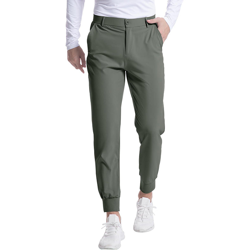 Sumoravibe - ?Jusqu'à 49 % de réduction?Pantalon décontracté extensible coupe slim pour homme