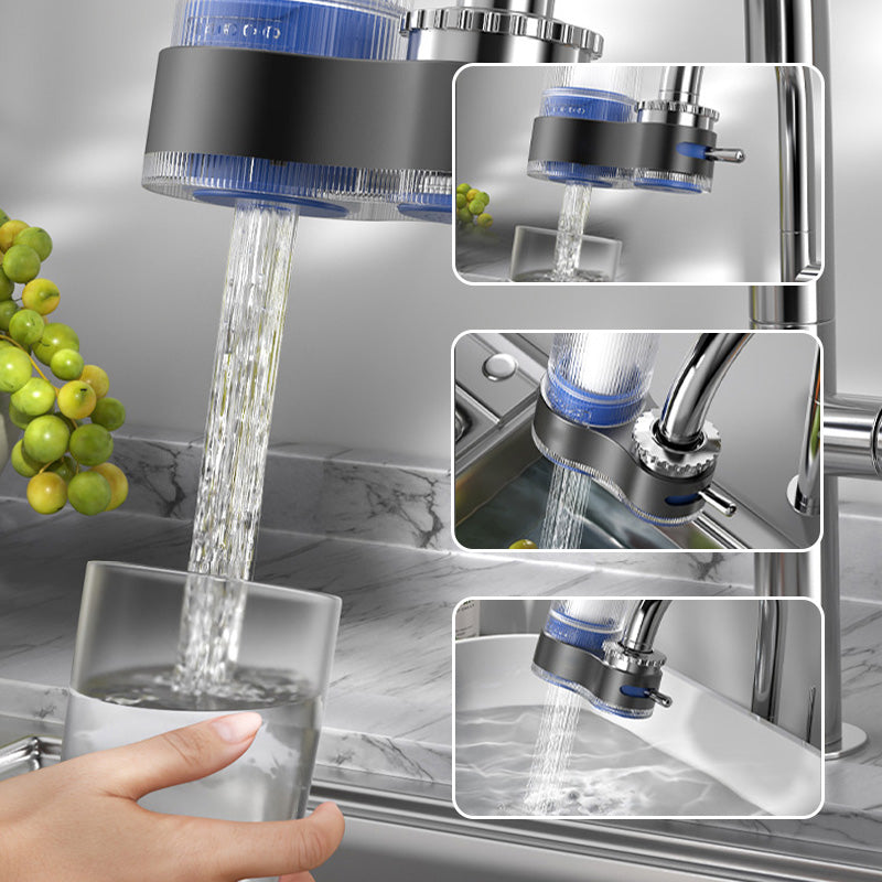 Sumoravibe - Filtro Universale per Acqua del Rubinetto, Smontabile e Lavabile per Uso Domestico