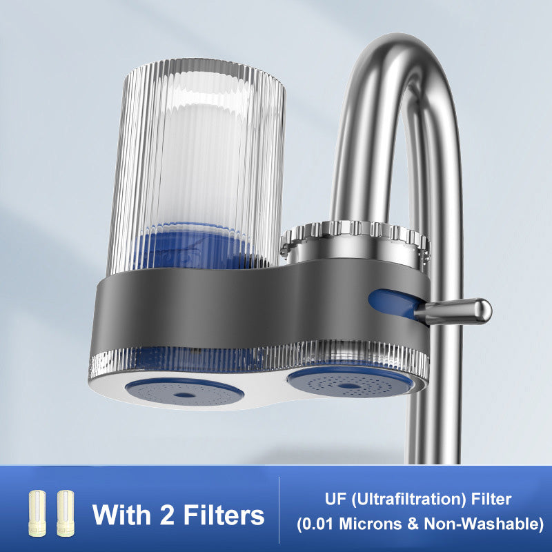 Sumoravibe - Filtro Universale per Acqua del Rubinetto, Smontabile e Lavabile per Uso Domestico