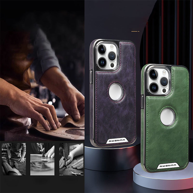 Sumoravibe - Custodia in Pelle di Lusso per iPhone