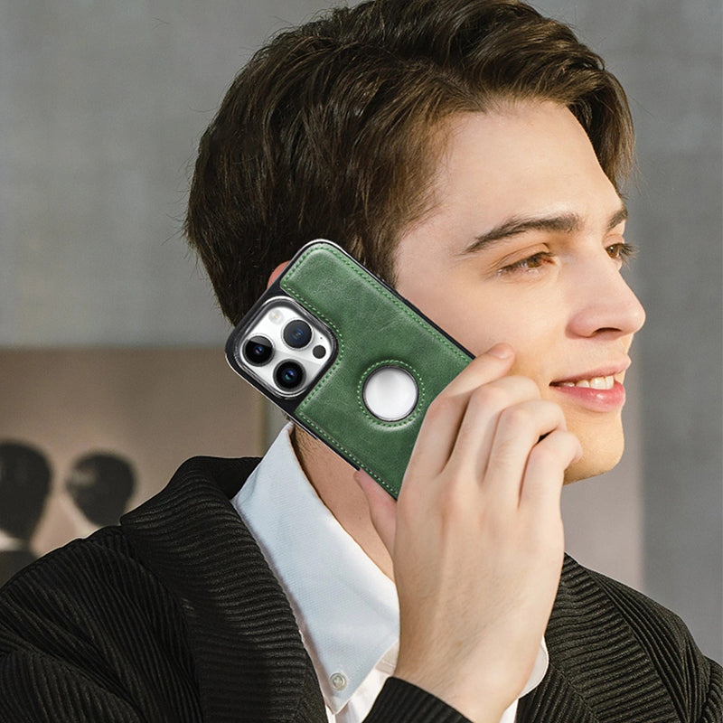 Sumoravibe - Custodia in Pelle di Lusso per iPhone