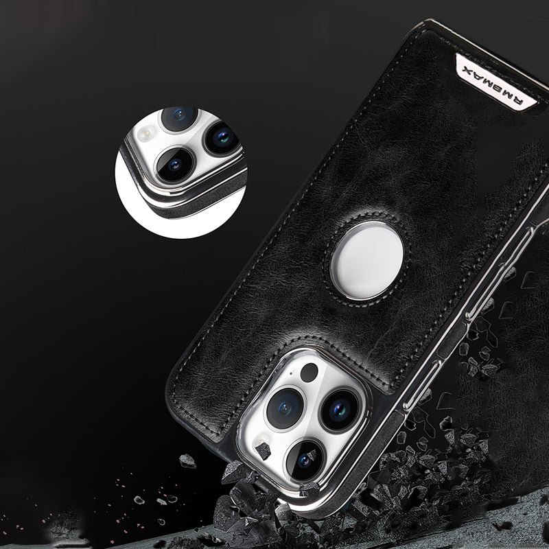 Sumoravibe - Custodia in Pelle di Lusso per iPhone