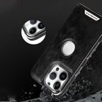 Sumoravibe - Custodia in Pelle di Lusso per iPhone