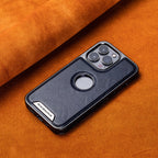 Sumoravibe - Custodia in Pelle di Lusso per iPhone