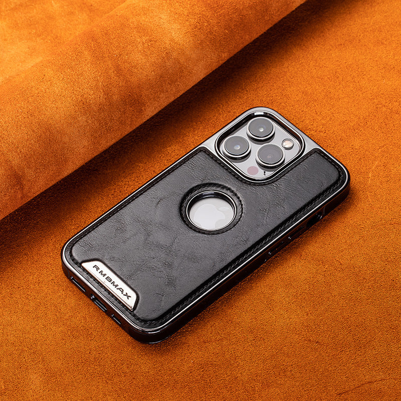 Sumoravibe - Custodia in Pelle di Lusso per iPhone