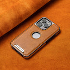 Sumoravibe - Custodia in Pelle di Lusso per iPhone
