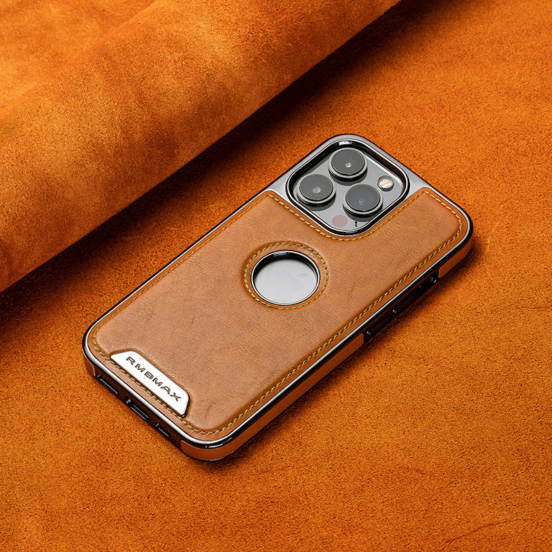 Sumoravibe - Custodia in Pelle di Lusso per iPhone