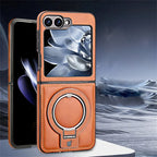 Sumoravibe - Custodia Magnetica con Supporto a Anello per Galaxy Z Flip Serie
