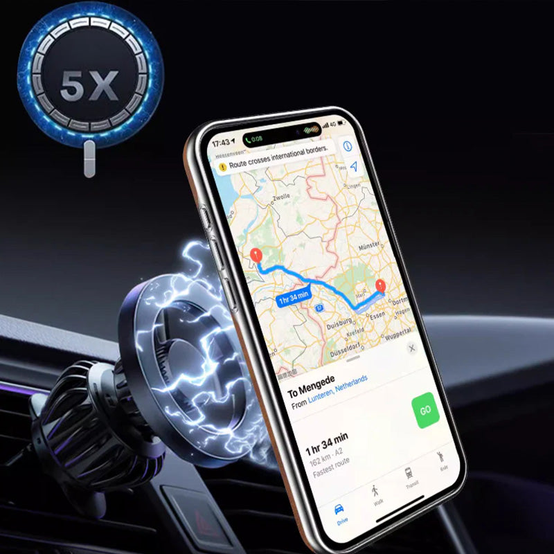 Sumoravibe - Custodia magnetica antiurto per iPhone