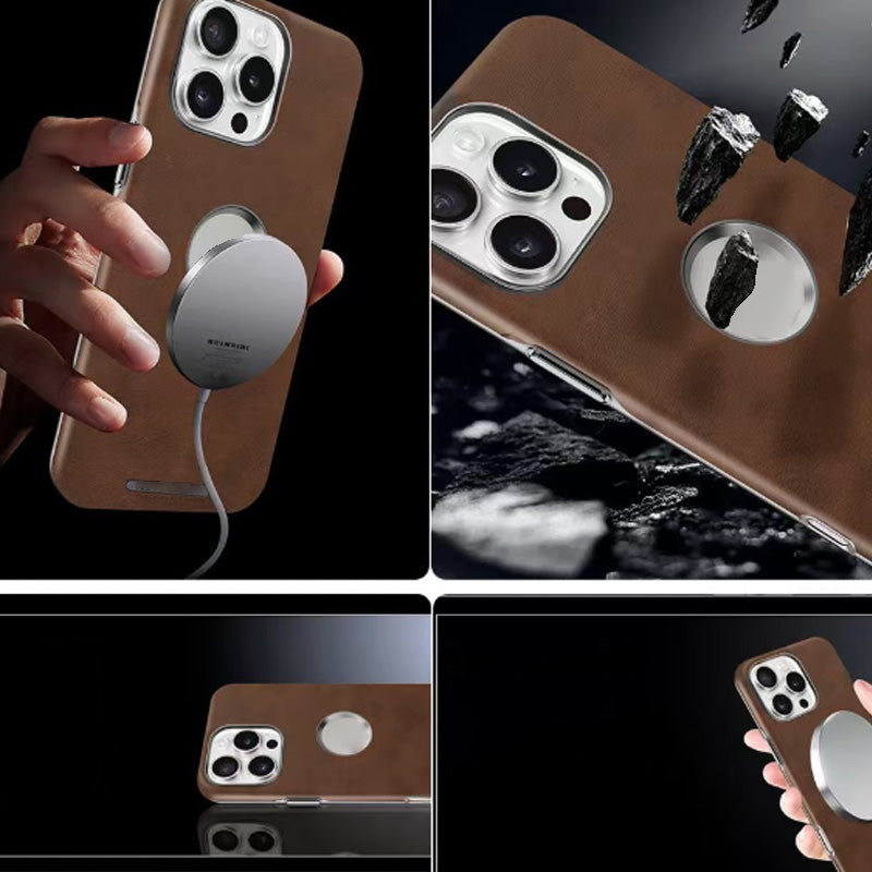 Sumoravibe - Custodia magnetica antiurto per iPhone