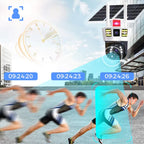 Sumoravibe - 2025🔥360° Telecamera di sorveglianza solare intelligente con monitoraggio a tre schermi✨