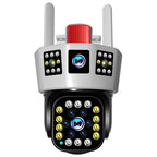 Sumoravibe - 2025🔥360° Telecamera di sorveglianza solare intelligente con monitoraggio a tre schermi✨
