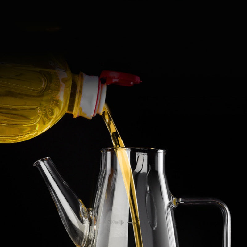 Sumoravibe - Bottiglia Dispenser per Olio con Beccuccio Antigoccia