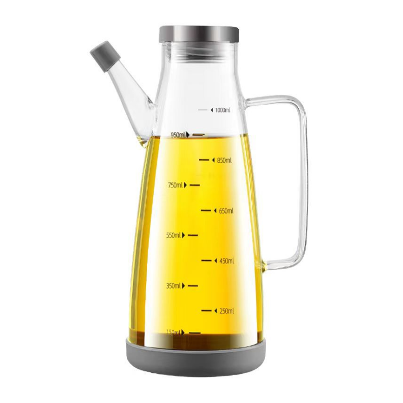 Sumoravibe - Bottiglia Dispenser per Olio con Beccuccio Antigoccia