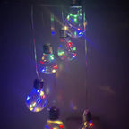 Sumoravibe - Campanelli Eolici con Lampadina LED Colorata ad Energia Solare