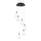 Sumoravibe - Campanelli Eolici con Lampadina LED Colorata ad Energia Solare