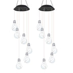 Sumoravibe - Campanelli Eolici con Lampadina LED Colorata ad Energia Solare